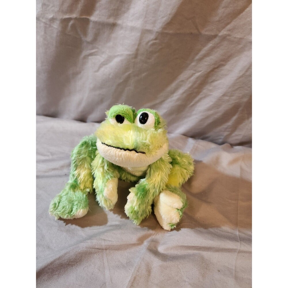 Ganz Tie Dye Frog Plush Stuffed Animal Green Cute Soft 5" Webkinz NO CODE